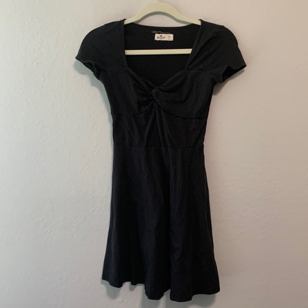 Hollister Knot Front Skater Mini Dress - S